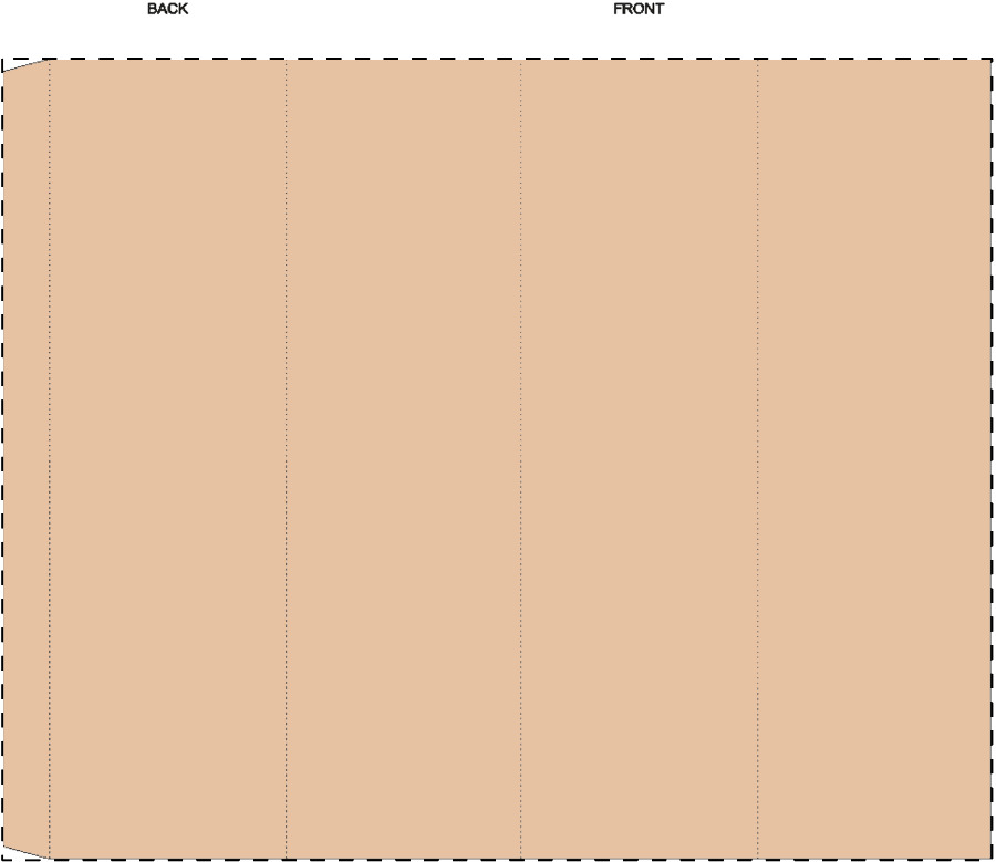 Aangepaste kraft papieren wikkel