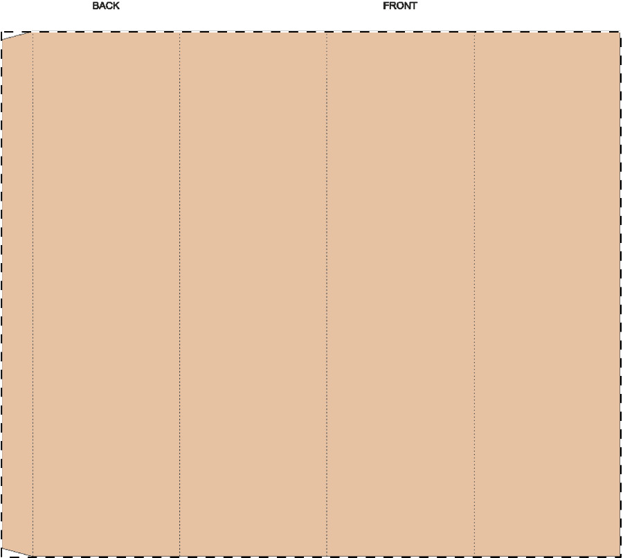 Aangepaste kraft papieren wikkel