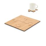 LEPY - Set van 4 puzzel onderzetters - 