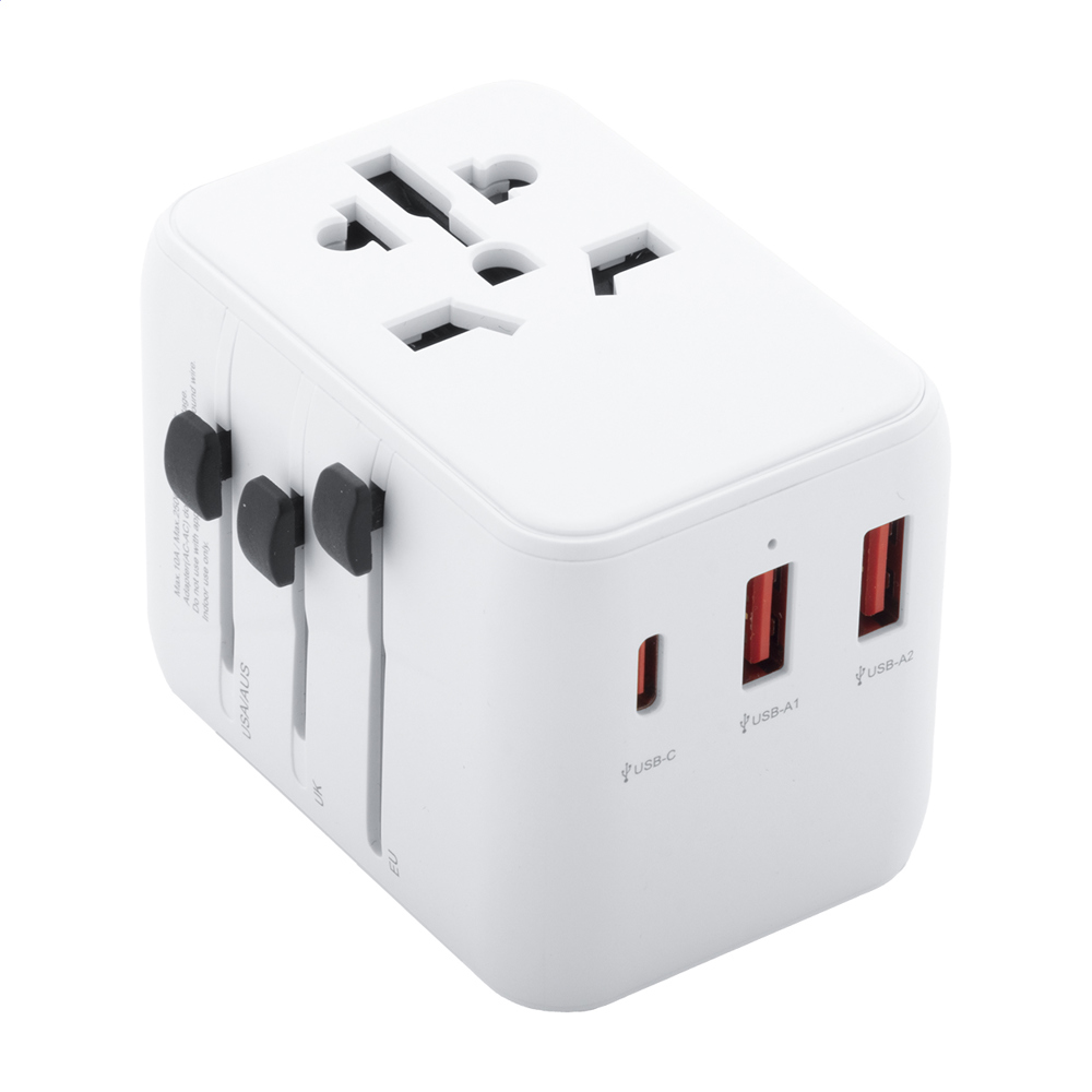 Jetsetter Plus - reis adapter