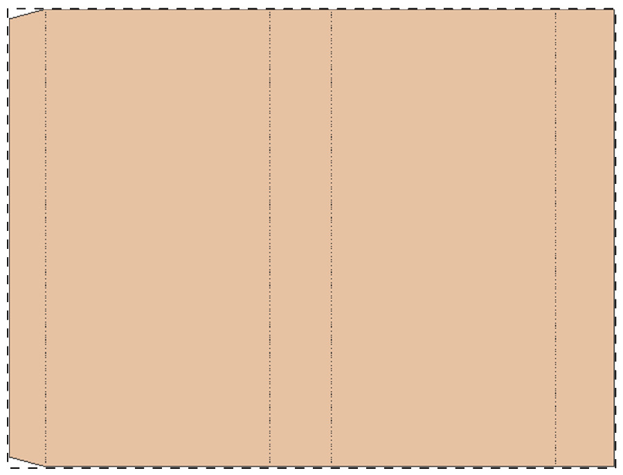 Aangepaste kraft papieren wikkel