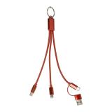 Rafob - Sleutelhanger USB oplader kabel - 