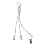Rafob - Sleutelhanger USB oplader kabel - 
