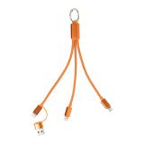 Rafob - Sleutelhanger USB oplader kabel - 