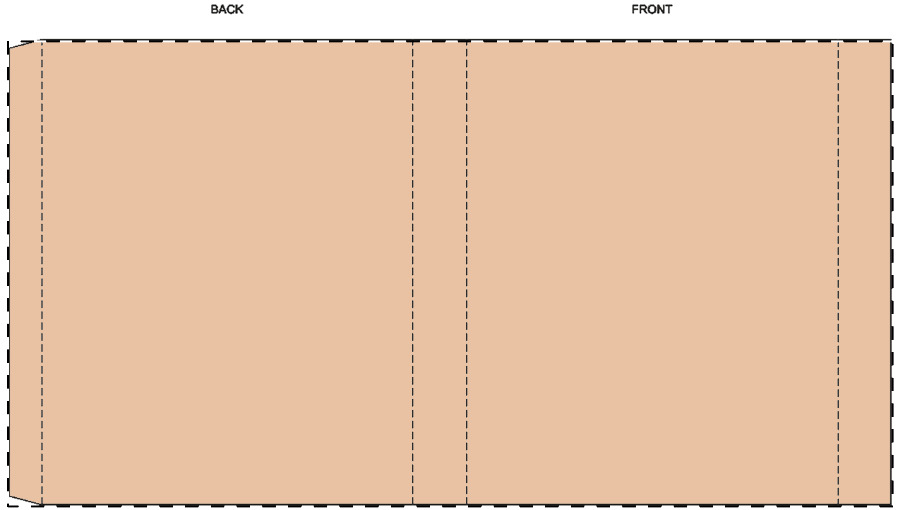 Aangepaste kraft papieren wikkel