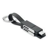 KEY C - Sleutelhanger met 4 in 1 kabel - 