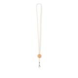 KARA - Katoenen lanyard metalen haak - 