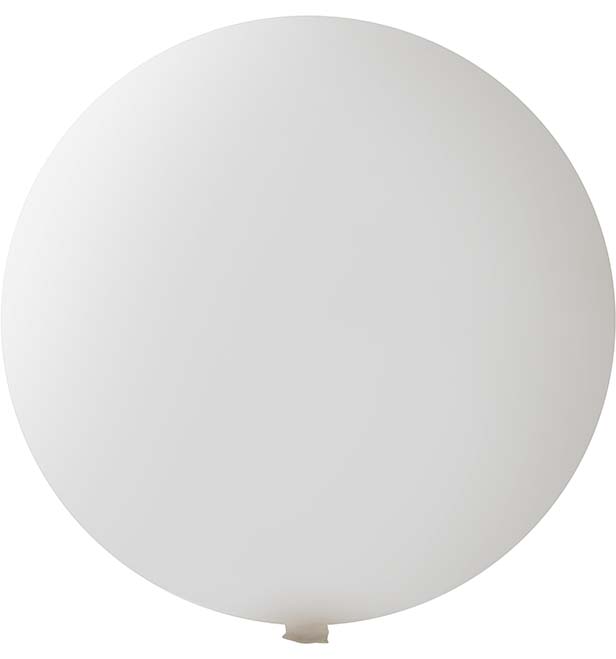 Reuzenballonnen onbedrukt - Ø 120 cm / 375 cm omvang / 47 inch