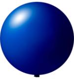 Reuzenballonnen onbedrukt - Ø 150 cm / omvang 470 cm / 59 inch - 