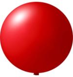 Reuzenballonnen onbedrukt - Ø 150 cm / omvang 470 cm / 59 inch - 