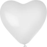 Reuzenballonnen hartvorm - onbedrukt Ø 90 cm / omvang 235 cm / 35 inch - 