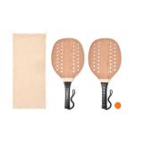 PALAS - Rozenhout strand tennis set - 
