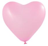 Hartballonnen onbedrukt - Ø 33 cm / omvang 80/95 cm / 11 inch - 