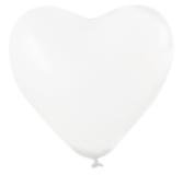 Hartballonnen onbedrukt - Ø 33 cm / omvang 80/95 cm / 11 inch - 