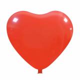 Reuzenballonnen bedrukt hartvorm - Ø 90 cm / omvang 235 cm / 35 inch - 