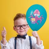 Ballonnen bedrukt High Quality Precision Print  Ø 33 cm / omvang 85-95 cm / 11 inch - 