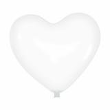 Reuzenballonnen bedrukt hartvorm - Ø 65 cm / omvang 170 cm / 25 inch - 