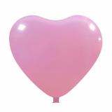 Reuzenballonnen bedrukt hartvorm - Ø 65 cm / omvang 170 cm / 25 inch - 