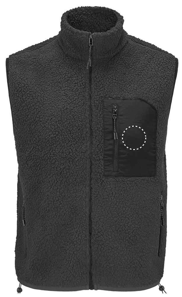 FRONT POCKET E (max 60 x 60 mm)