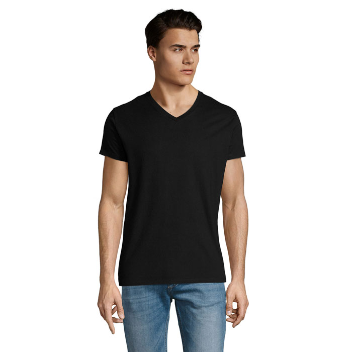 IMPERIAL V MEN - IMPERIAL heren v hals 190g -WH-3XL