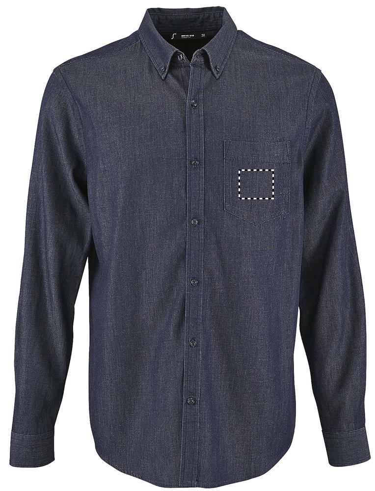 FRONT POCKET (max 60 x 50 mm)