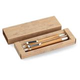 BAMBOOSET - Bamboe pen en potloodset - 