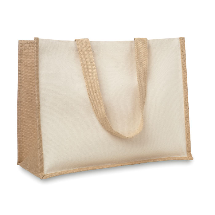 CAMPO DE FIORI - Jute/canvas boodschappentas