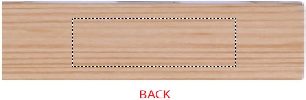 BACK (max 50 x 15 mm)