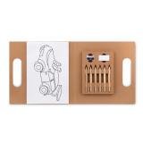 FOLDER2 GO - Kleurset met 6 potloden - 
