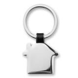 HOUSY - Metalen sleutelhanger huis - 