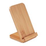 WIRESTAND - Draadloze bamboe oplaadstation - 