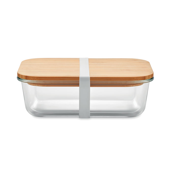 TUNDRA LUNCHBOX - Lunchbox glas bamboe deksel9000