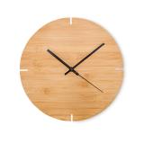 ESFERE - Ronde bamboe wandklok - 