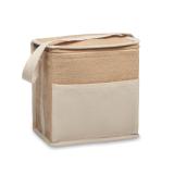 LONA - Jute en canvas koeltas 3L - 