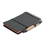 NOTIE - B7 Gerecycled notitieboek met b - 