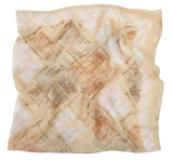 Detty - dames sjaal, 90x90, bruin - 