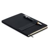 NOTA - A5 RPET notitieboek met pen - 
