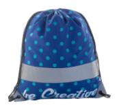 CreaDraw Reflect - custom made gemaakte reflecterende tas met trekkoordsluiting - 