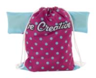 CreaDraw T Kids - custom made trekkoord tas voor kinderen - 
