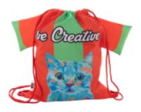CreaDraw T Kids RPET - custom made trekkoord tas voor kinderen - 