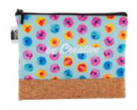 CreaBeauty Cork M RPET - custom made make-up tas - 