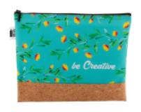 CreaBeauty Cork L RPET - custom made make-up tas - 