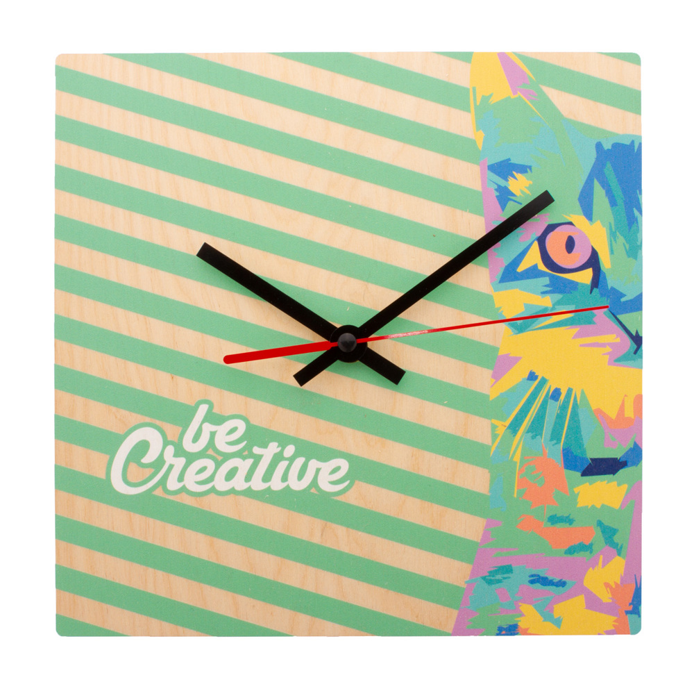 BeTime Wood B - custom made wandklok