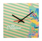 BeTime Wood B - custom made wandklok - 