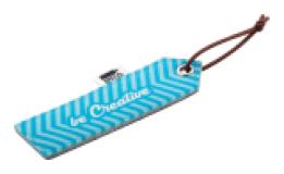 CreaFelt Mark - custom made RPET bladwijzer - 