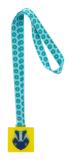 Subdal Colour Square - custom made medaille - 