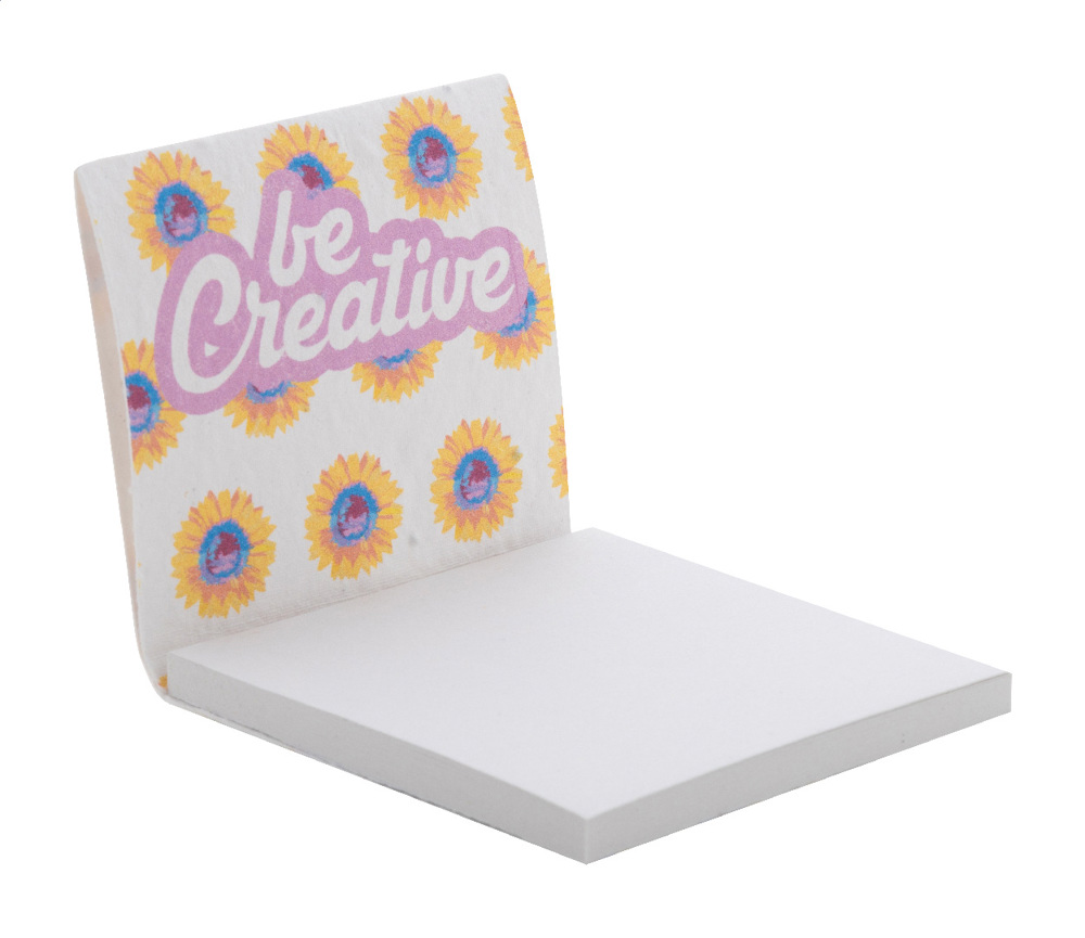 CreaStick Seed Sign - custom made sticky notitieblok