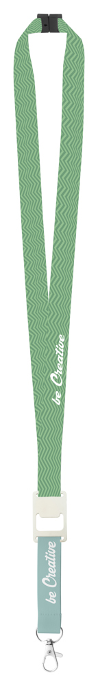 Subyard Drink Safe - custom made sublimatie lanyard