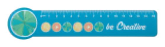 Couler 15 - liniaal van 15 cm, - 
