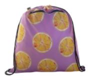 CreaDraw Zip RPET - custom made tas met trekkoord - 
